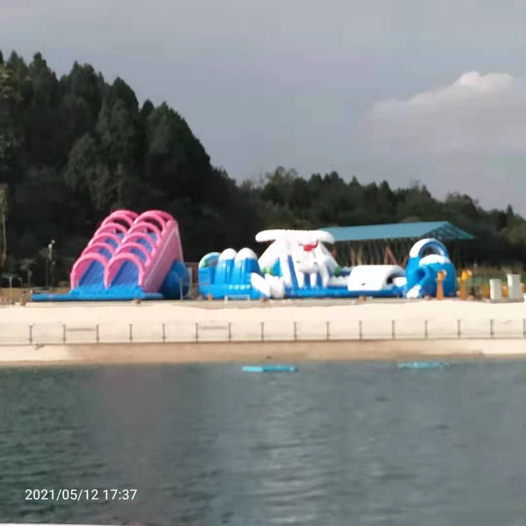 北海儿童游泳池移动水上乐园